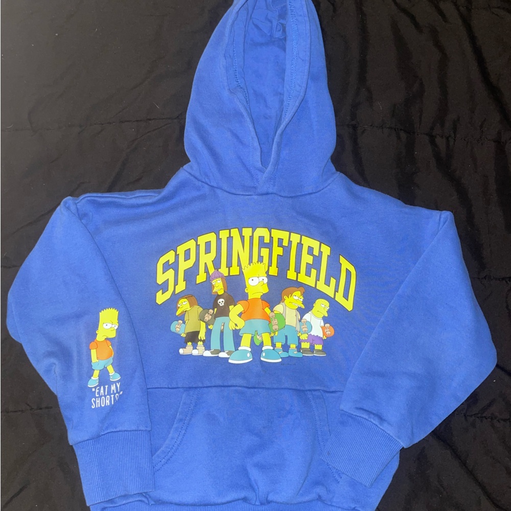 The Simpsons Blue Boy’s Hoodies